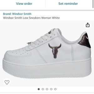 NWT Windsor Smith Platform Sneakers size 8